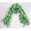 Fashion ladies 100% viscose crinkle scarf